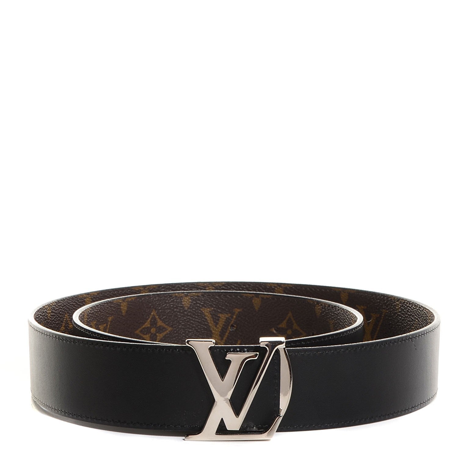Louis Vuitton Monogram 40mm LV Initiales Reversible Belt 95 38 1 of 7