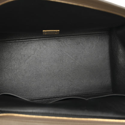 Celine Smooth Calfskin Nubuck Small Tri-Color Trapeze Black 5 of 13