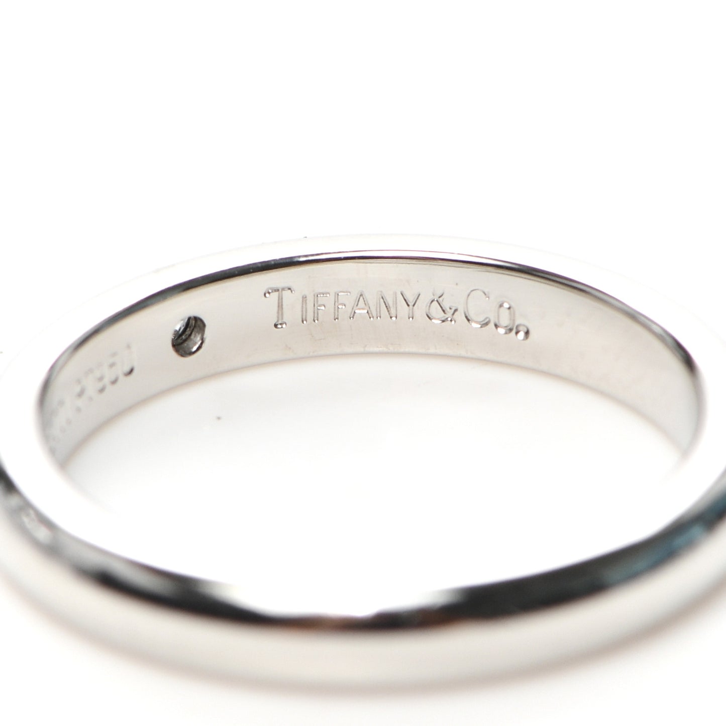 Platinum Diamond Elsa Peretti Band Ring 47 4