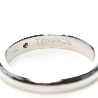 Tiffany Platinum Diamond Elsa Peretti Band Ring 47 4 5 of 6