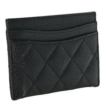 Chanel Caviar Quilted Card Holder Black 3 of 9