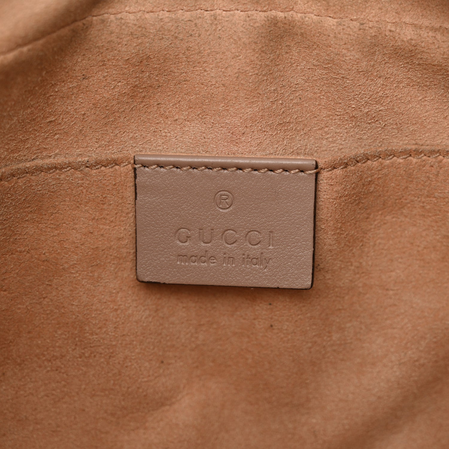 Gucci Calfskin Matelasse Small GG Marmont Chain Shoulder Bag Porcelain Rose 6 of 19