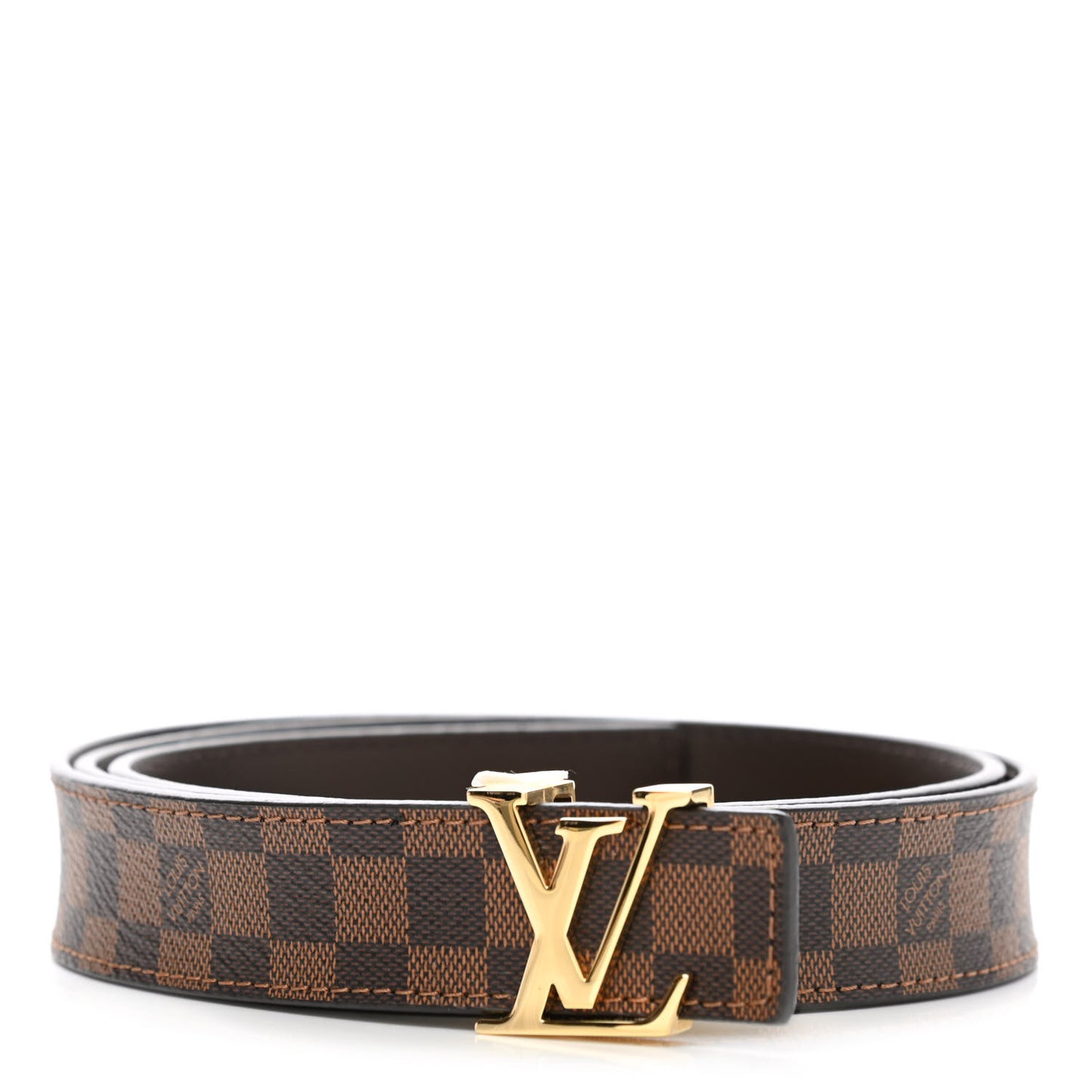 Mini Damier Ebene 25mm LV Initiales Belt 90 36