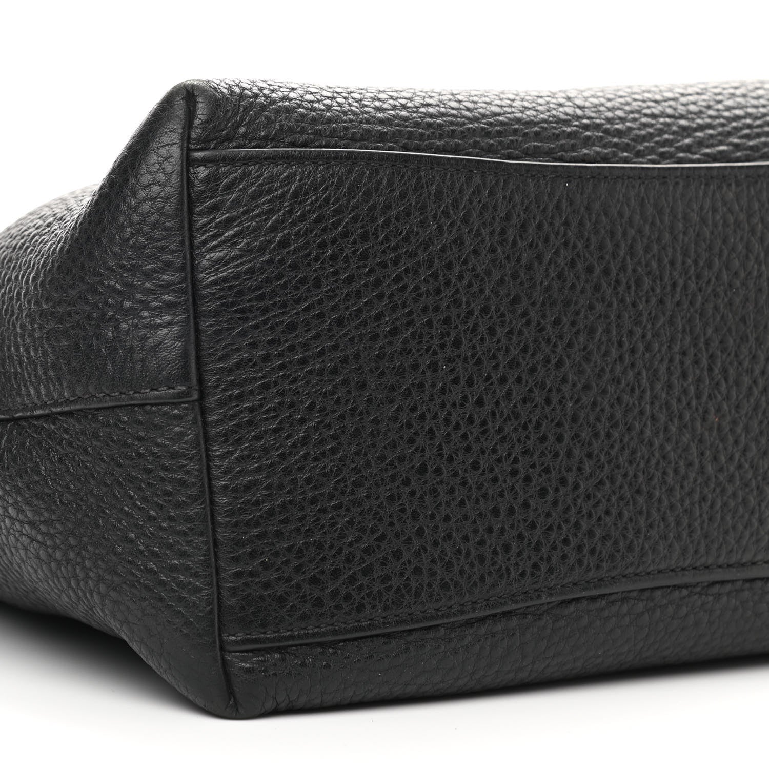 Prada Vitello Phenix Embossed Logo Tote Black 8 of 16