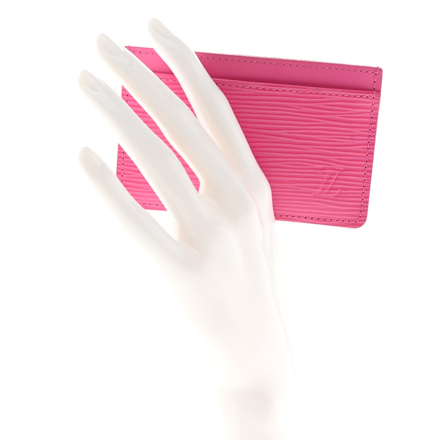 Epi Card Holder Pink