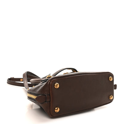 Miu Miu Nappa Mini Aventure Bag Briarwood 4 of 10