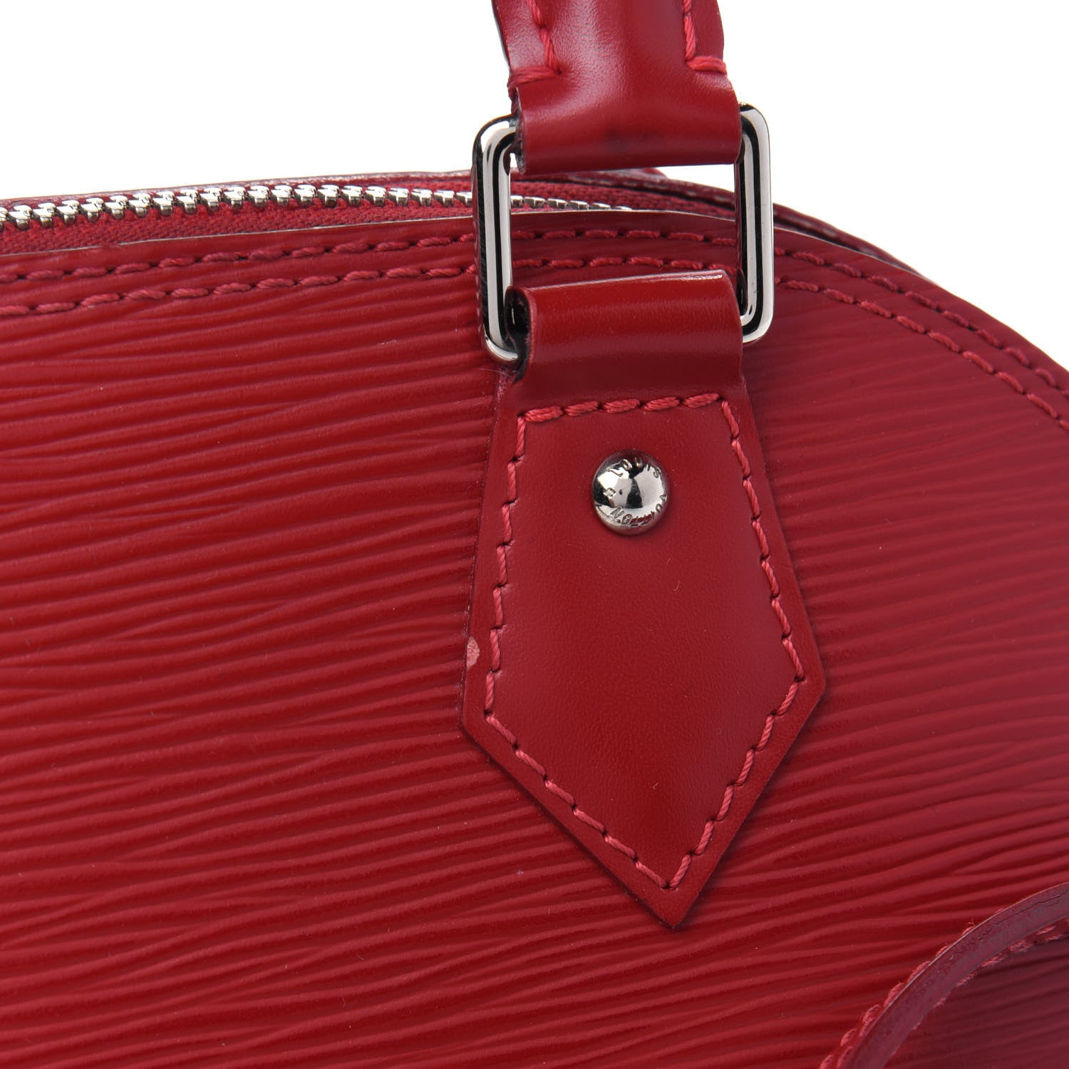 Louis Vuitton Epi Alma BB Carmine 4 of 4