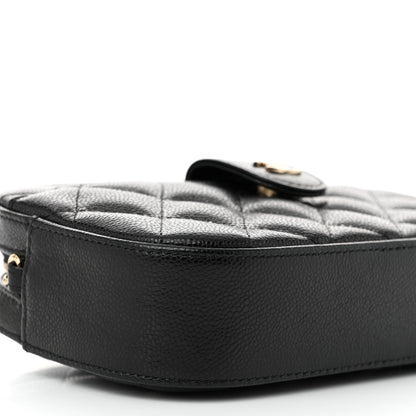 Chanel Caviar Quilted Chain Camera Bag Black 9 of 10