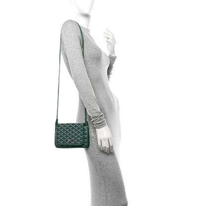 Goyard Goyardine Plumet Wallet Clutch Green 2 of 10