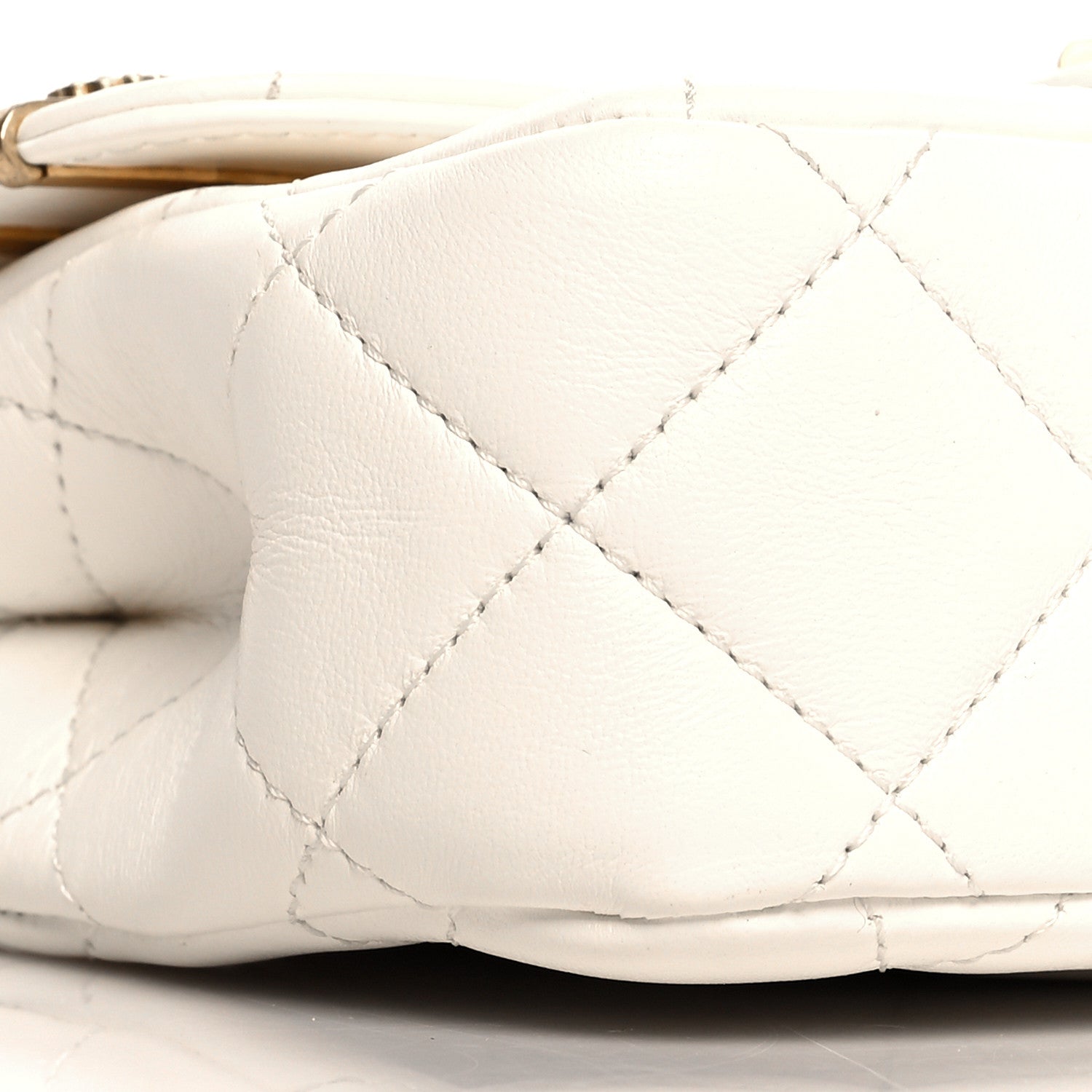 Chanel Lambskin Quilted Mini Coco Clips Flap White 7 of 8