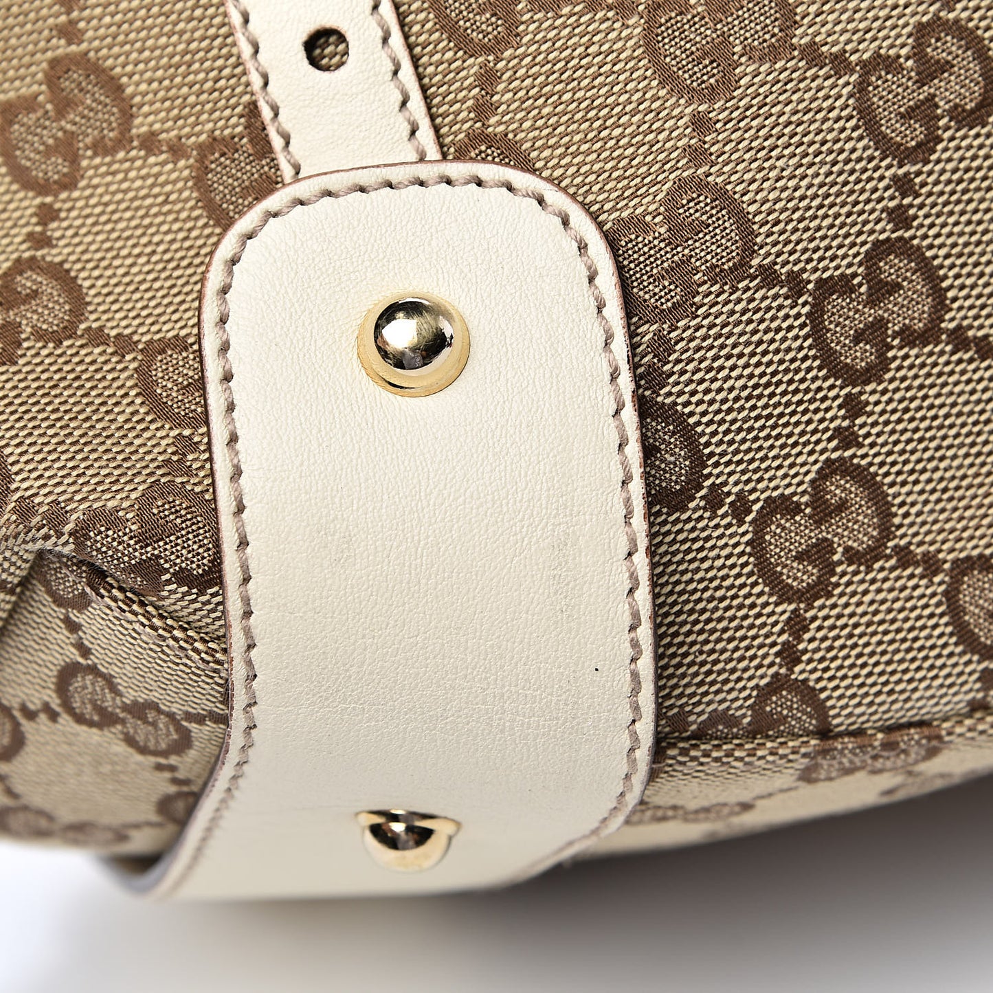 Monogram Medium Pelham Shoulder Bag Off White