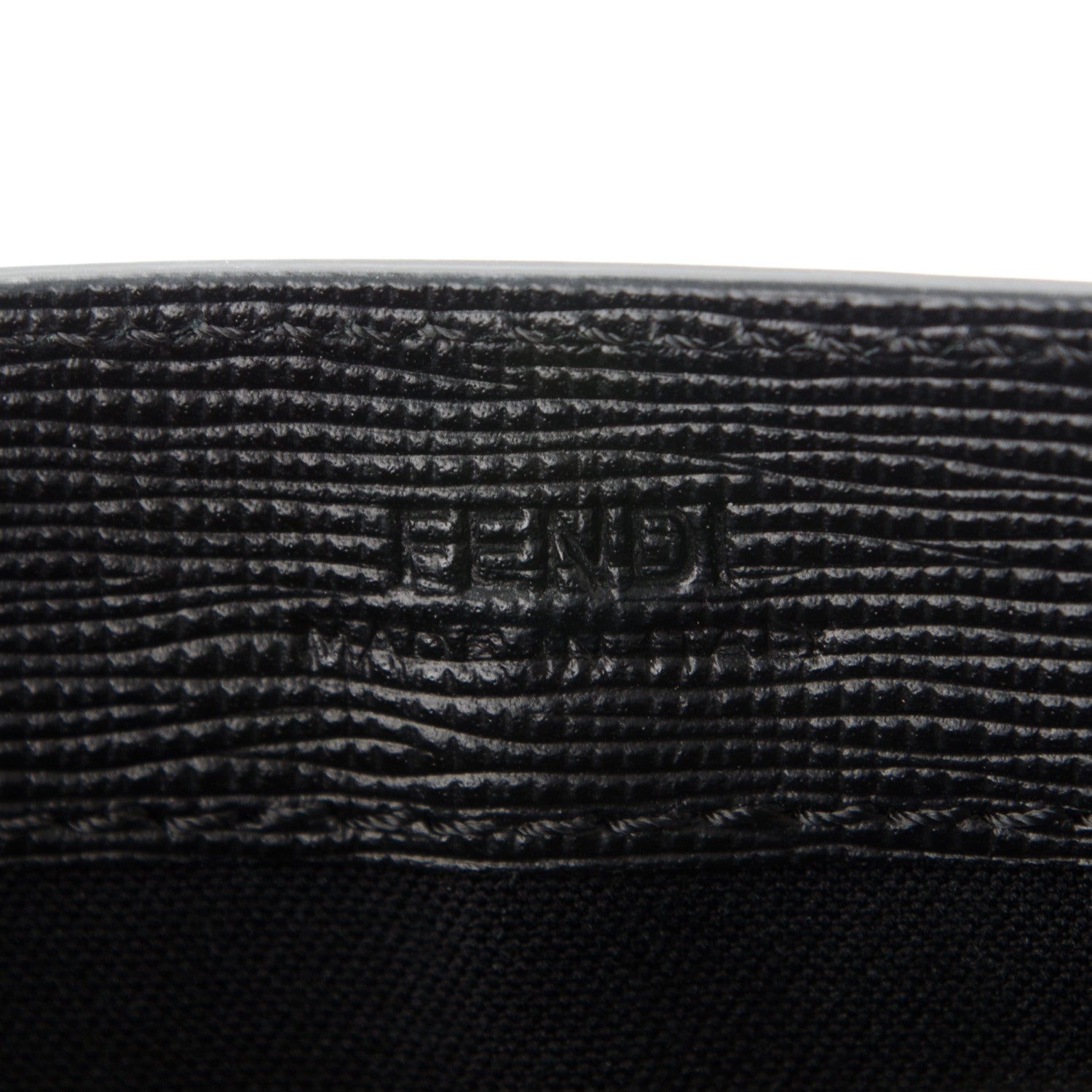 Fendi Vitello Elite Crystal Monster Eyes Simply Continental Wallet Black Cedro 7 of 7