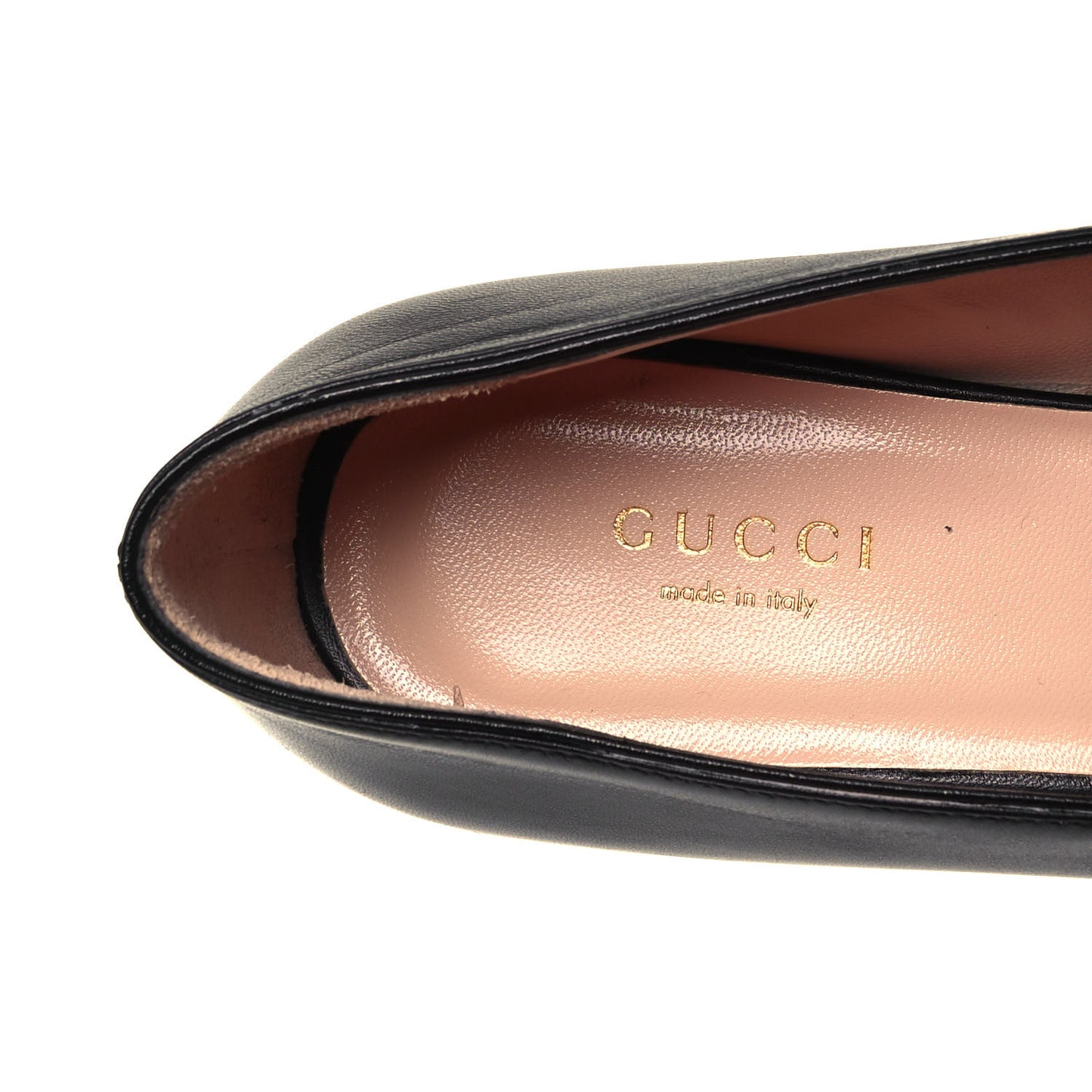 Malaga Kid Womens GG Marmont Loafers 36.5 Black