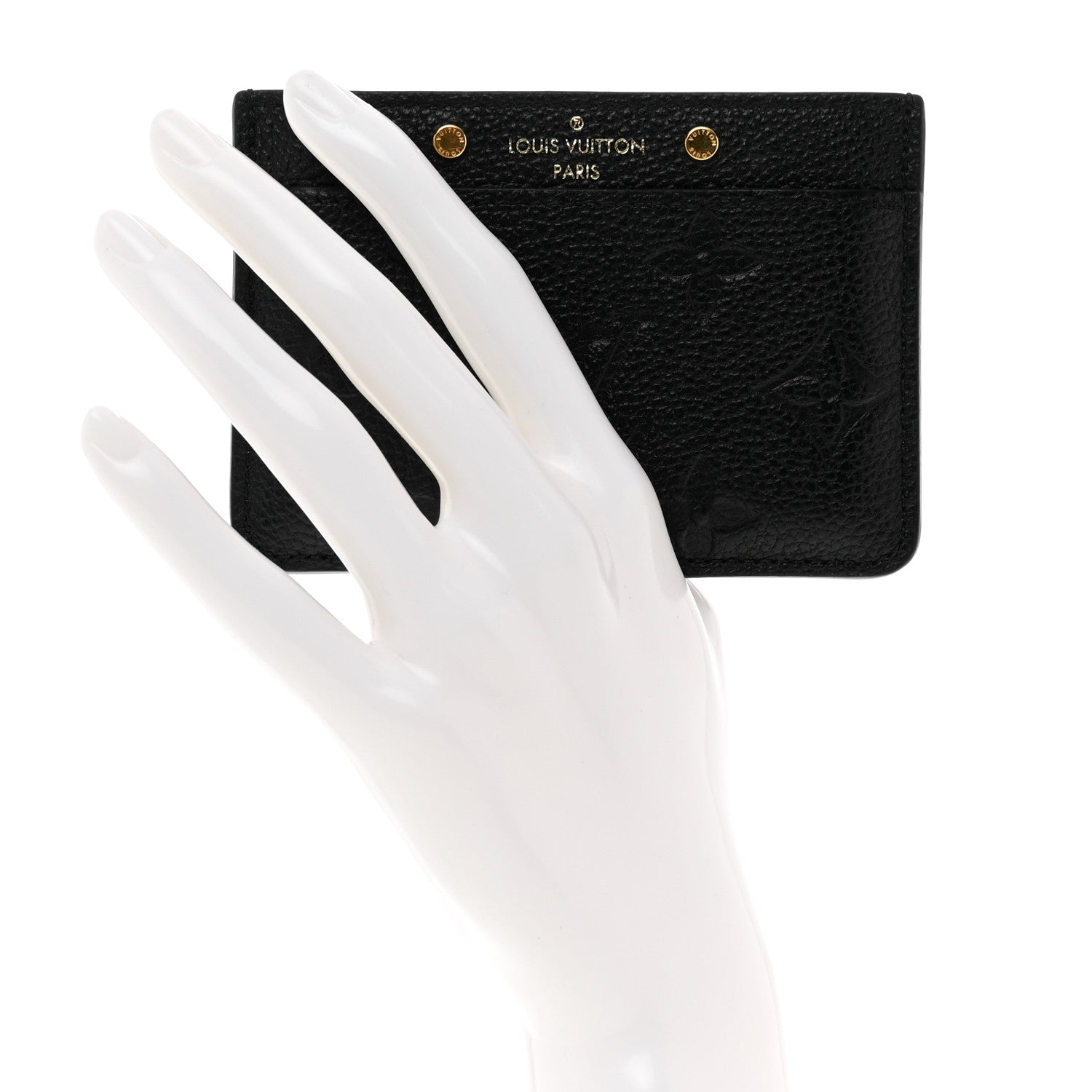 Louis Vuitton Empreinte Card Holder Black 2 of 6