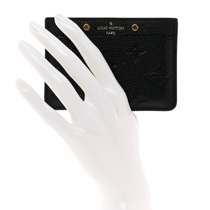 Louis Vuitton Empreinte Card Holder Black 2 of 6