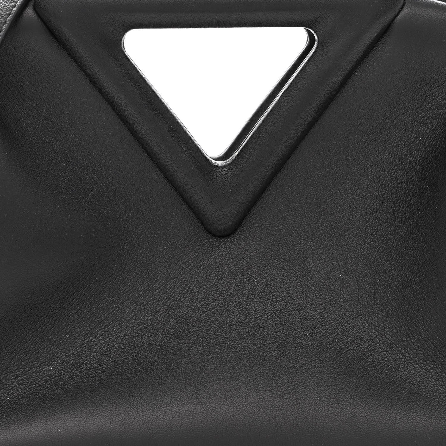 Bottega Veneta Calfskin Small The Point Triangle Bag Black 7 of 9