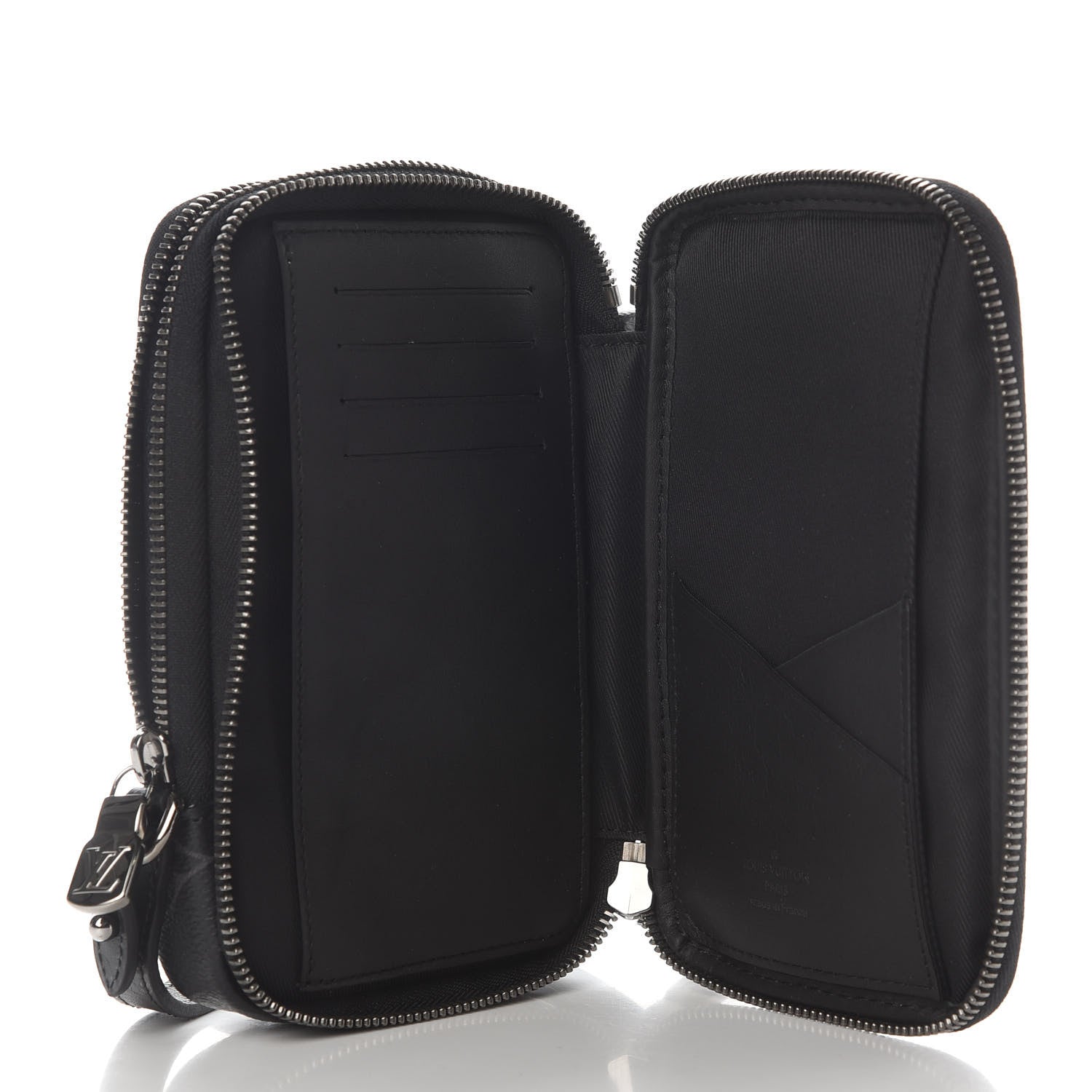 Louis Vuitton Monogram Eclipse Reverse Double Phone Pouch 5 of 8