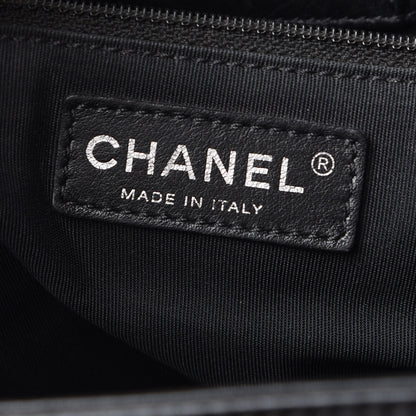 Chanel Calfskin Cerf Executive Shopper Tote Black 6 of 16