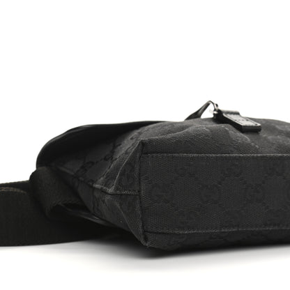 Gucci GG Monogram Web Flight Belt Bag Black 10 of 11
