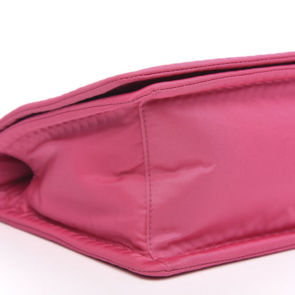 Prada Nylon Tessuto Small Chain Shoulder Bag Fuxia 7 of 8