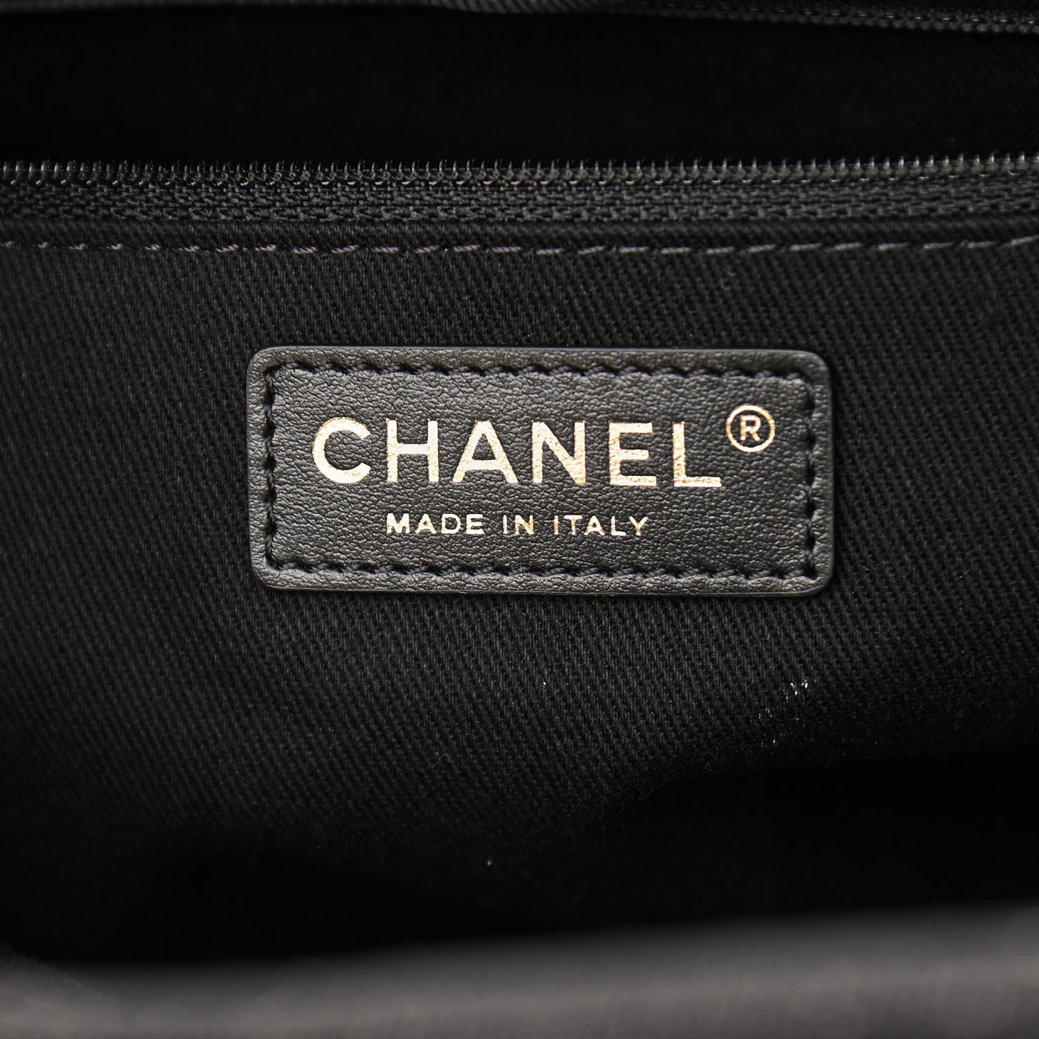 Chanel Woven Straw Raffia Small Deauville Tote Charcoal 6 of 11