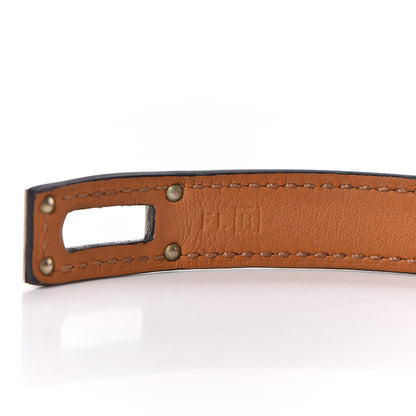 Hermes Chamonix Kelly Double Tour Bracelet S Black 4 of 6