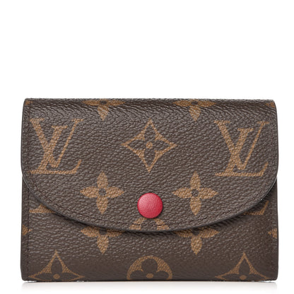 Louis Vuitton Monogram Rosalie Coin Purse Fuchsia 1 of 7