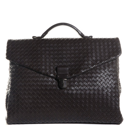 Bottega Veneta Intrecciato VN Briefcase Ebano 1 of 9