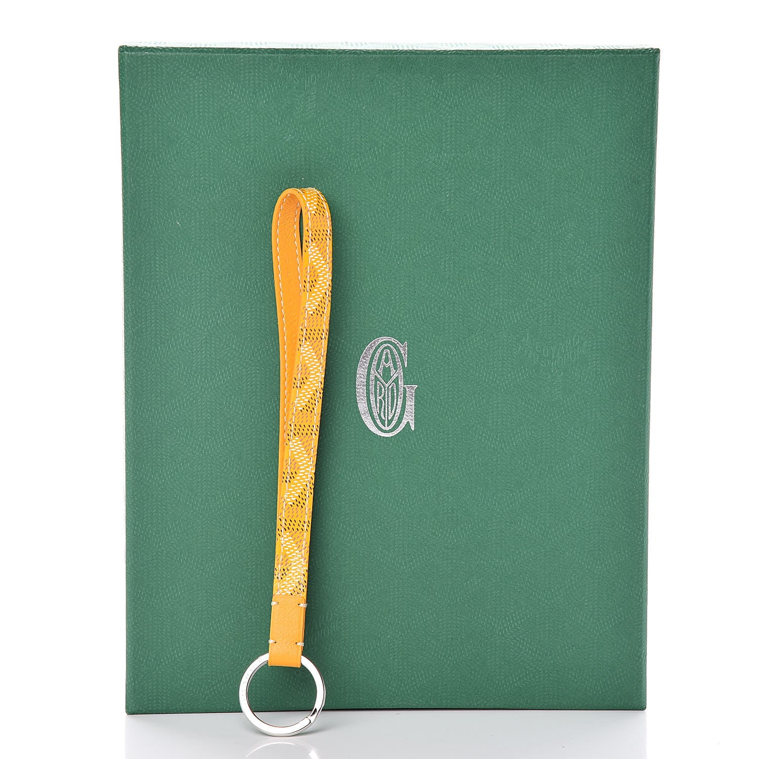 Goyard Goyardine Sesame Key Holder Yellow 6 of 6