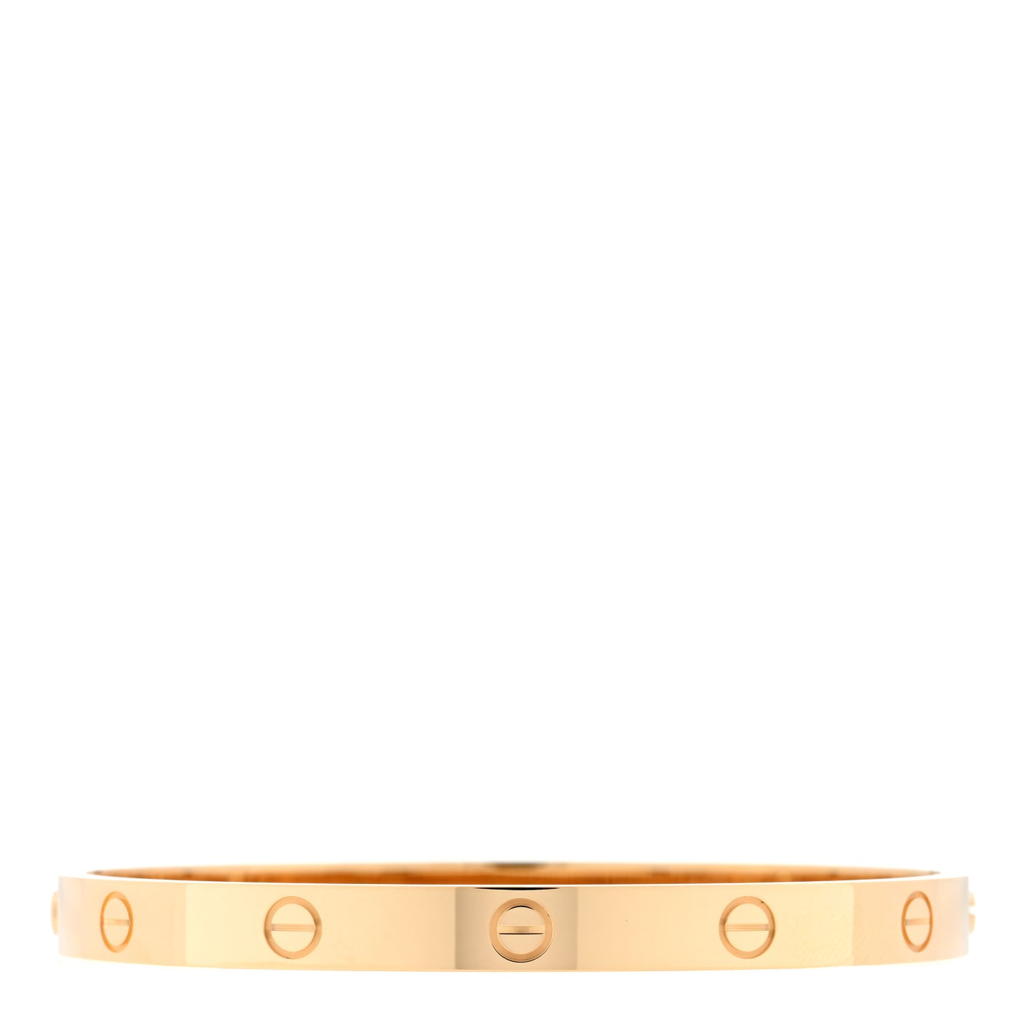 18K Yellow Gold LOVE Bracelet 19