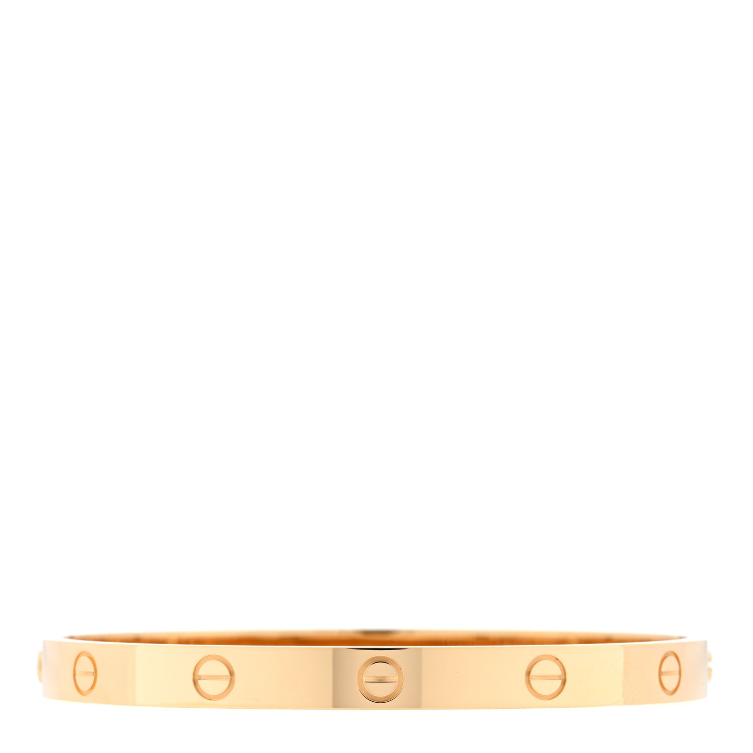 Cartier 18K Yellow Gold LOVE Bracelet 19 1 of 5