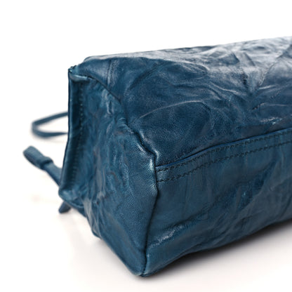 Givenchy Tumbled Sheepskin Mini Pandora Peacock Blue 8 of 9