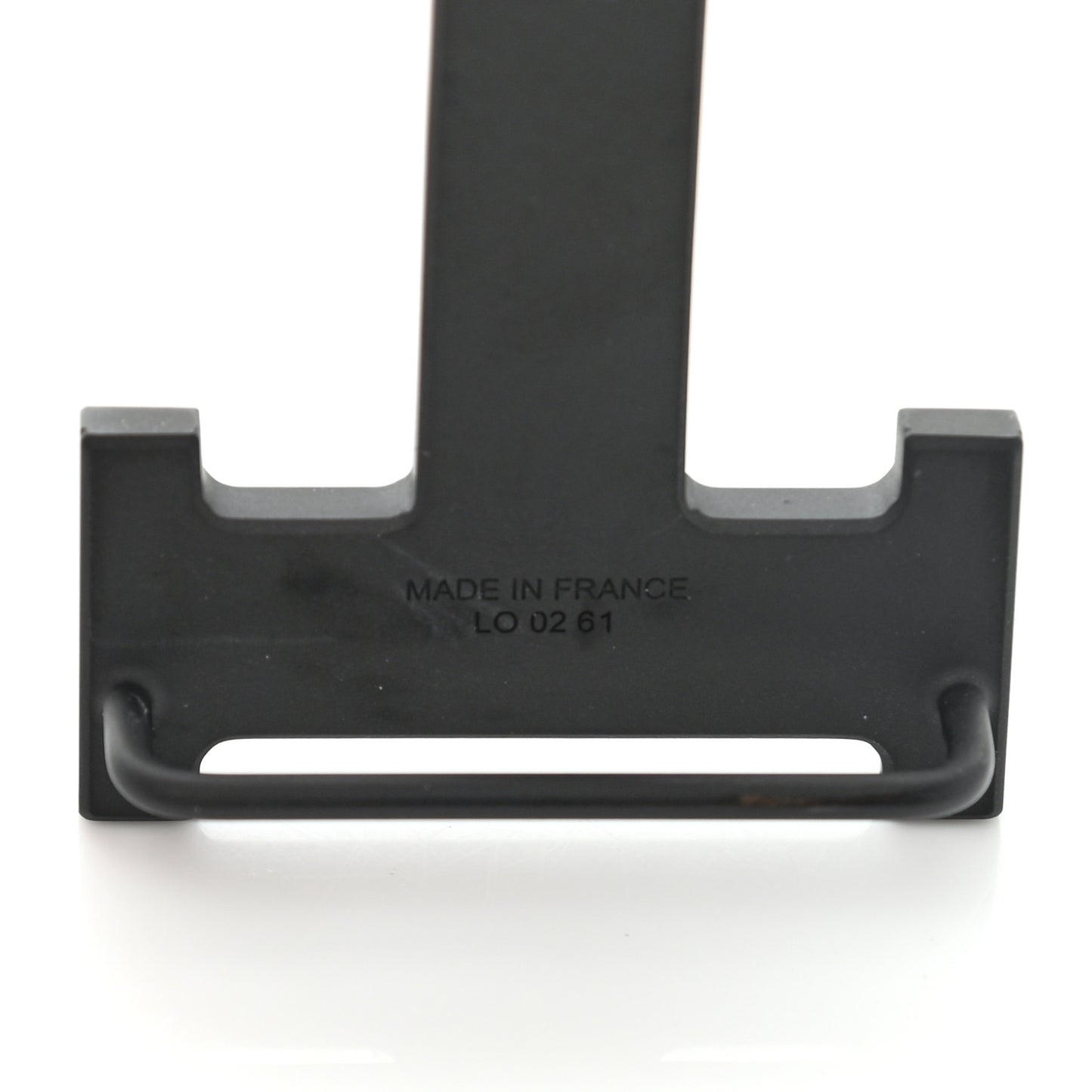 PVD Plated 32mm H Belt Buckle Black
