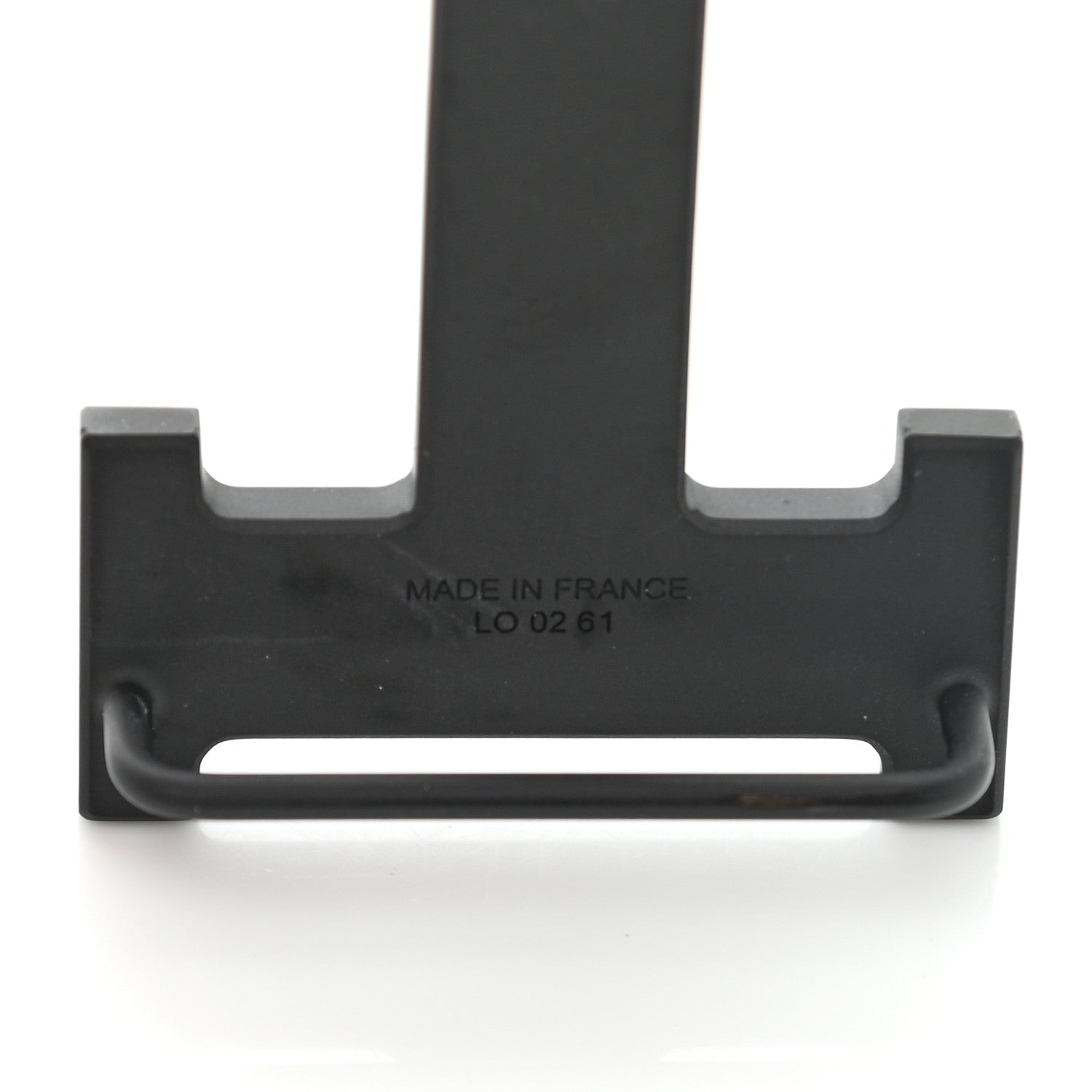 Hermes PVD Plated 32mm H Belt Buckle Black 3 of 5