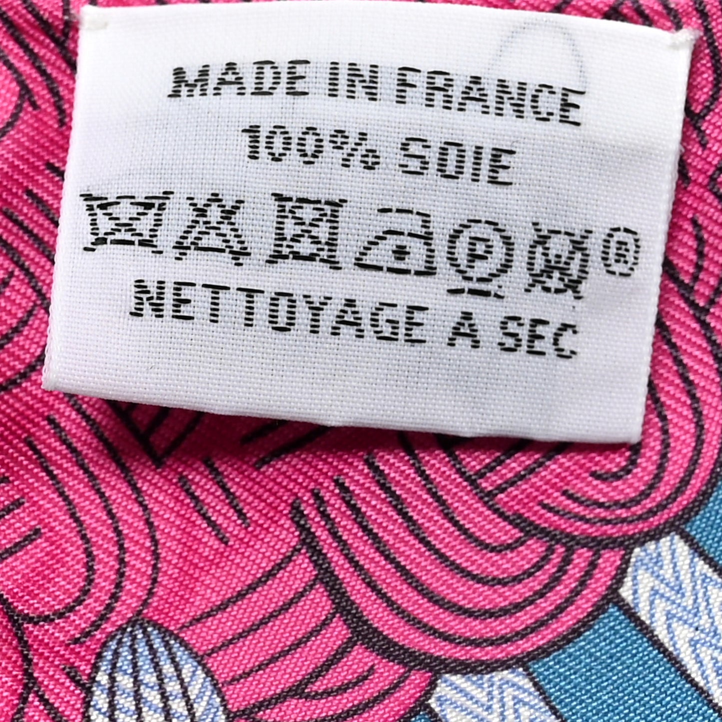 Silk Zouaves Et Dragons Twilly Ciel White Capucine Rose