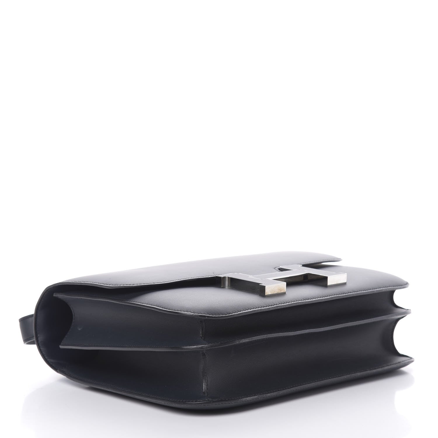 Hermes Veau Sombrero Constance Cartable 29 Bleu Obscur 4 of 30