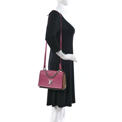 Louis Vuitton Calfskin Lockme II Chain Bag BB Multicolor 2 of 9