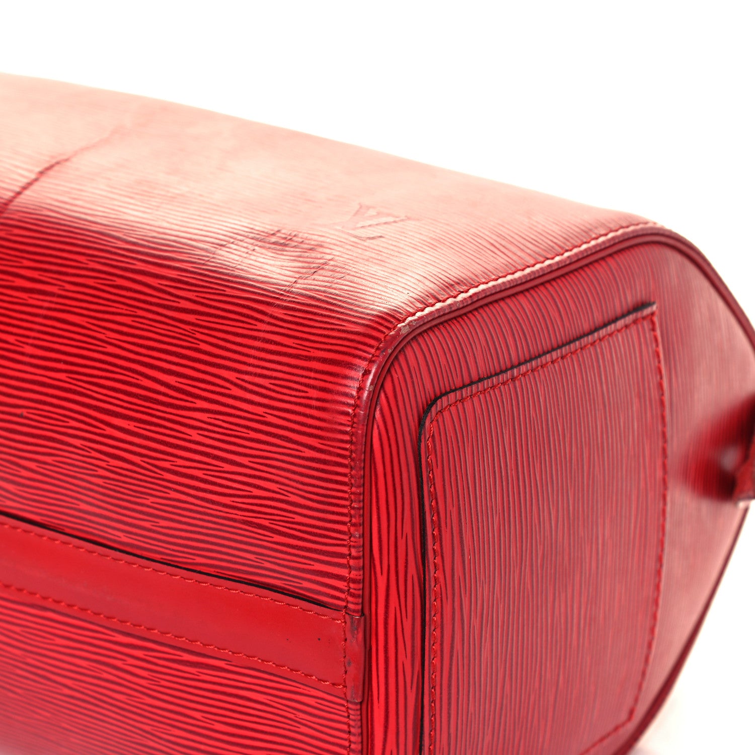 Louis Vuitton Epi Speedy 25 Castillan Red 12 of 13