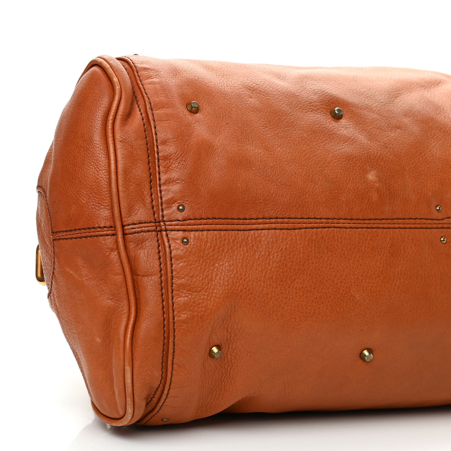 Calfskin Medium Paddington Satchel Tan