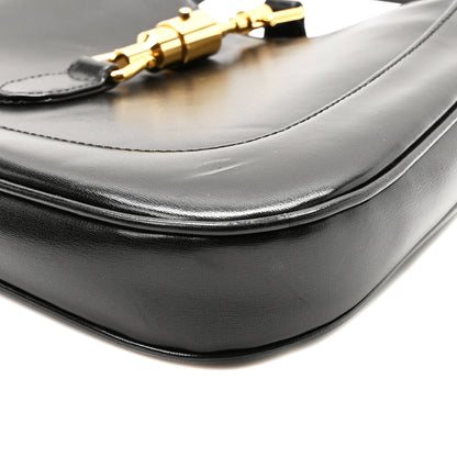 Gucci Boarded Dyana Lux Calfskin Small Jackie 1961 Hobo Black 10 of 10