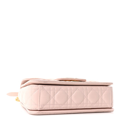 Christian Dior Lambskin Cannage Small Jolie Top Handle Bag Rose Poudre 3 of 10
