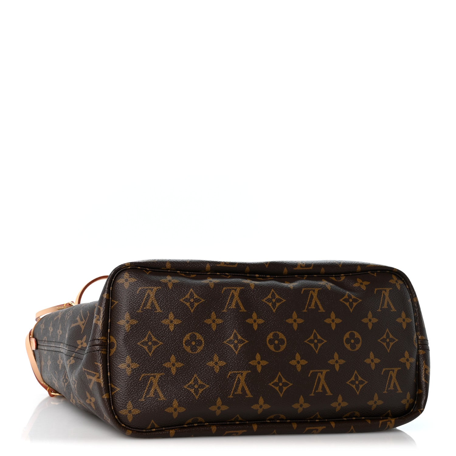 Louis Vuitton Monogram Inside Out Neverfull Bandouliere MM Rouge Sari 4 of 9