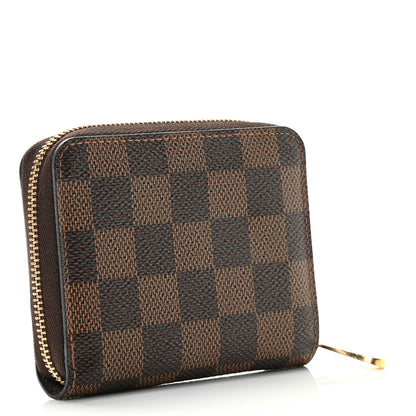 Louis Vuitton Damier Ebene Zippy Coin Purse 3 of 7