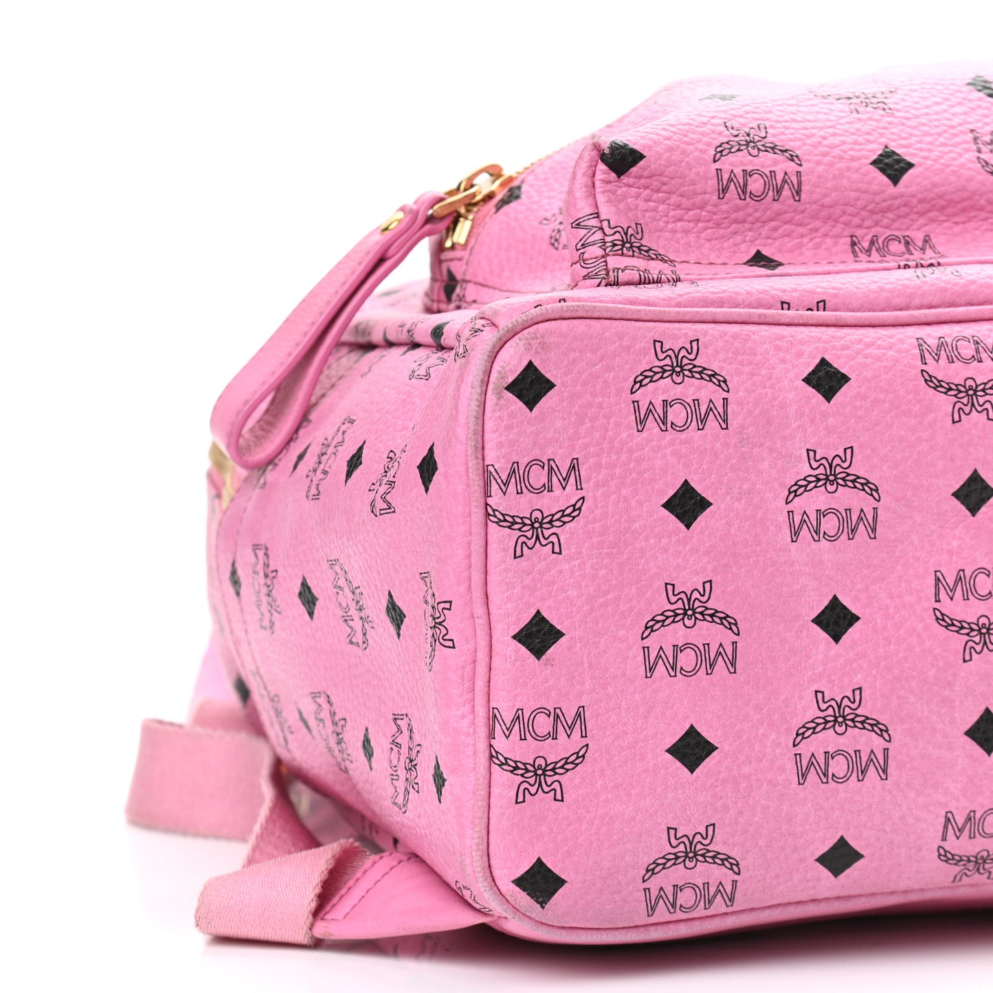 Visetos Medium Sprinkle Stud Stark Backpack Pink