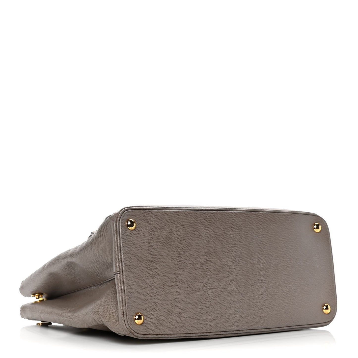 Saffiano Large Galleria Double Zip Tote Argilla