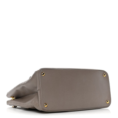 Prada Saffiano Large Galleria Double Zip Tote Argilla 3 of 8