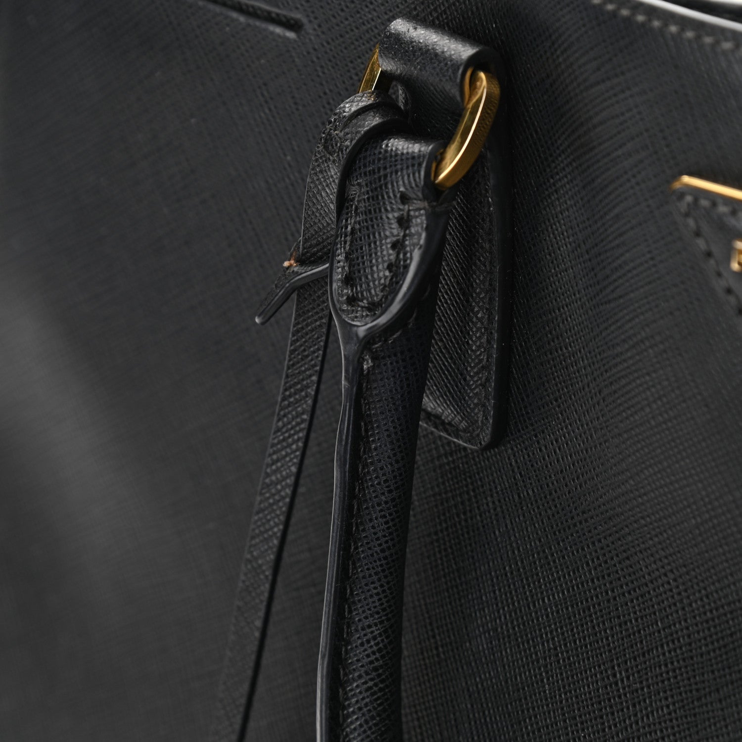 Prada Saffiano Lux Large Tote Black 11 of 11