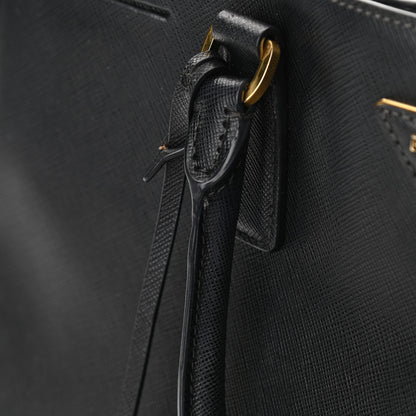 Prada Saffiano Lux Large Tote Black 11 of 11