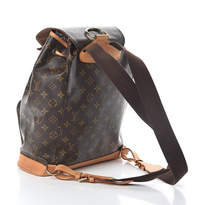 Louis Vuitton Monogram Montsouris GM Backpack 3 of 9