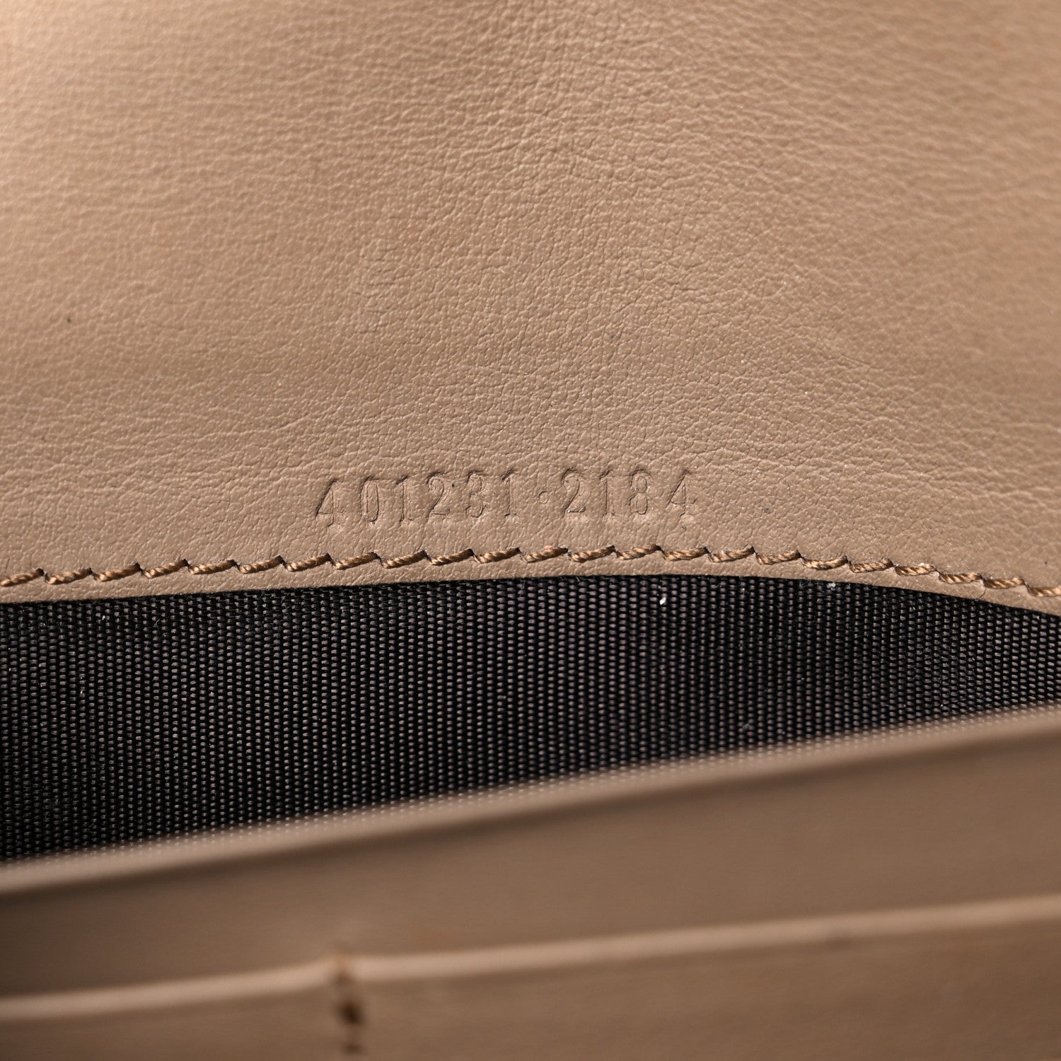 Gucci GG Supreme Monogram Mini Dionysus Chain Wallet Beige Taupe 7 of 17